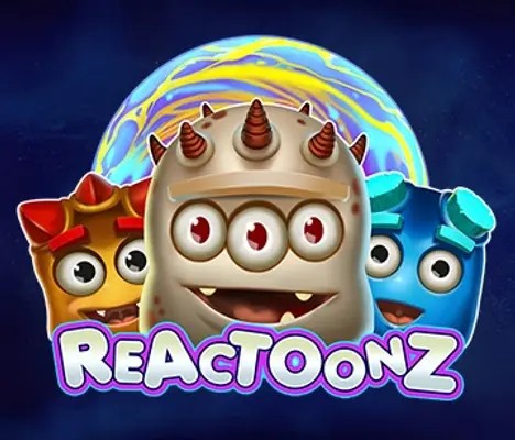 Reactoonz game by Play’n GO – logo hosted on Betmatch